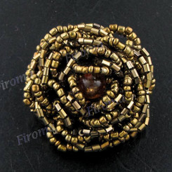 1 9/16" Flower Face us 6 Ring