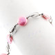 925 Silver Pink Biwa Pearl 7" Toggle Bracelet