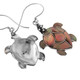 7/8" 925 Silver Brownlip Mother Of Pearl French Wires Earrings