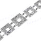 925 Silver 8" Toggle Bracelet