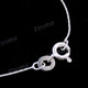 925 Silver Freswater Pearl Amethystea 16" Hook Necklace