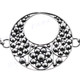 925 Silver 8" Toggle Bracelet