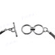 925 Silver 8" Toggle Bracelet