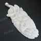 3" 925 Silver Buffalo Bone Totem Wild Cat Eagle Owl Pendant