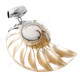 2 3/8" 925 Silver Genuine Nautilus Shell Pendant