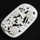 Cabochon Buffalo Bone Undrilled Flowers 2 1/8"(54mm) 7gr(35cts)