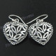 13/16" 925 Silver French Wires Earrings