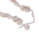 White Quartz Seed Beads Jasper 21" Necklace