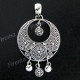 2 5/16" 925 Silver Ethnic Pendant