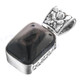 1 5/16" 925 Silver Hypersthene Pendant