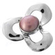 1 5/16" 925 Silver Pink Mabe Pearl Pendant