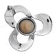 1 5/16" 925 Silver Pink Mabe Pearl Pendant