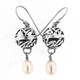 1" 925 Silver Freshwater French Wires Earrings