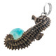925 Silver Starborn Creations Seahorse Carving Larimar Pendant