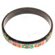 Fish Brown Bangle Bracelet