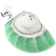 2 3/8" 925 Silver Sterling Silver Nautilus Shell Turquoise Green Pendant