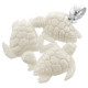 1 5/8" 925 Silver Buffalo Bone Turtle Pendant
