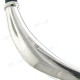 925 Silver Black Rubber Ethnic 17" Necklace