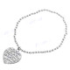 925 Silver Heart 7" Bracelet