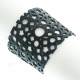 Rubber 7" Black Bracelet