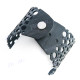 Rubber 7" Black Bracelet
