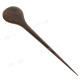 Resin Wood Ethnic Brown Hairpin