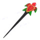 Wood Turtle Brown Green Hairpin