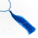 4mm Beads Nylon 32" Blue Necklace Pendant
