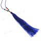 Beads Nylon 32" Purple Blue Necklace Pendant