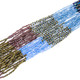 Seed Beads 24" Peacock Bronze Necklace