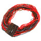 Seed Beads Bugle Buckle 18" Hematite Bronze Necklace Bead