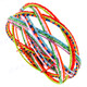 Seed Beads 17" Turquoise Green Necklace