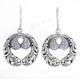 13/16" HANDMADE BALI 925 STERLING SILVER earrings