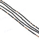 Beads Nylon us 32" Black Gold Tassel Necklace Pendant