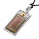 1 1/8" 925 Silver Blacklip Mother Of Pearl us Gold Pendant