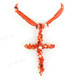 2mm Glass Seed Beads Aventurine Chips 22" Necklace Pendant