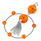 4" 925 Silver Simulated Amber Pendant