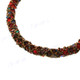 2mm Glass Seed Beads us 18" Peacock Bronze Necklace