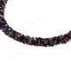 2mm Glass Seed Beads us 18" Peacock Purple Necklace