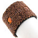 Glass Seed Beads us 8" Brown Bracelet