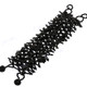 Glass Seed Beads Onyx us 6 1/2" Black Bracelet