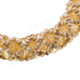 Glass Seedbicone Beads us 8" Beige Cream Bracelet
