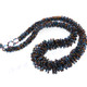 Glass Seed Beads us 31" Peacock Gold Necklace