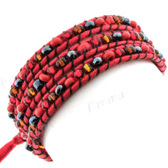 Glass Seed Beads Wrap Anklet Or Bracelet 