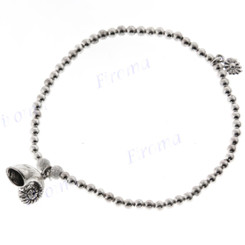 925 Sterling Silver Shell 7" Bracelet