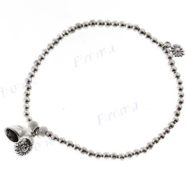 925 Sterling Silver Shell 7" Bracelet