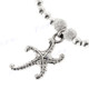 925 Sterling Silver Star Starfish 5 1/2" Bracelet