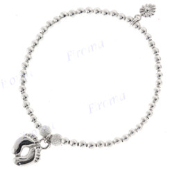 925 Sterling Silver 5 1/2" Bracelet Bead