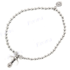 925 Sterling Silver 5 1/2" Bracelet Bead