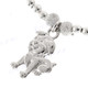 925 Sterling Silver 5 1/2" Bracelet Bead